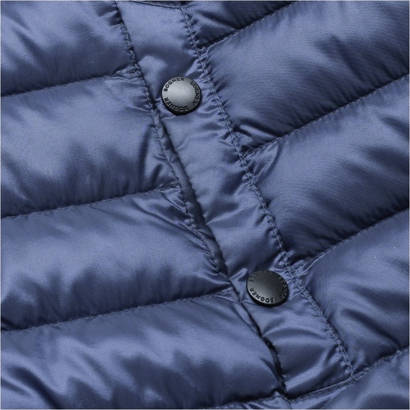 BOGNER White Down 600 Quilted Puffer Vest (Fire+Ice) Navy Full Zipper Size US 10 - Picture 6 of 14